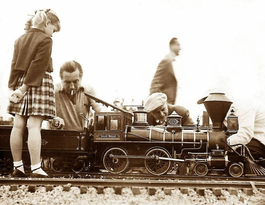 Walt Disney Working Carolwood Pacific Backyard Railroad Train Magnet