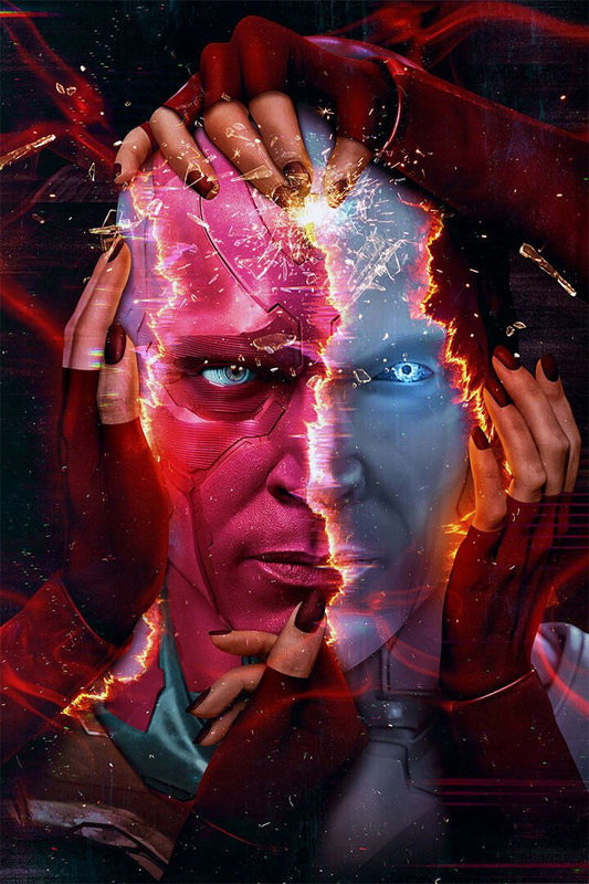 Wanda Vision Super Hero 2021 Movie Comdey Print Jigsaw Puzzle