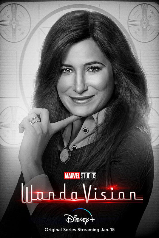 Wanda Vision Tv Series Movie 2021 Painting Print Jigsaw Puzzle