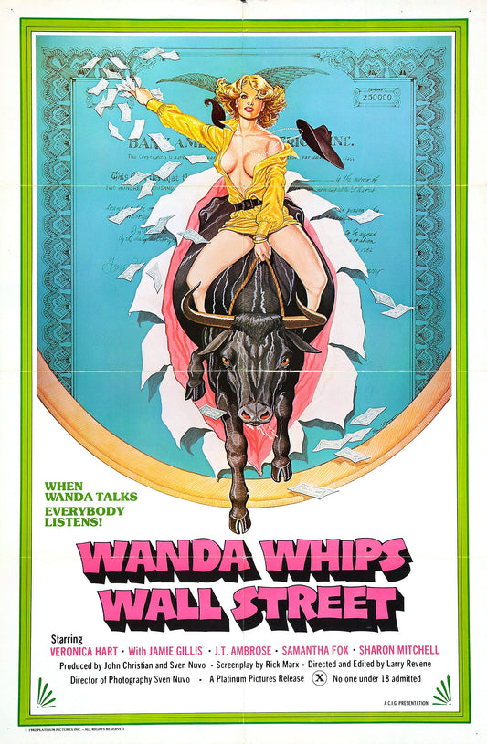 Wanda Whips Wall Street 01 Movie Magnet