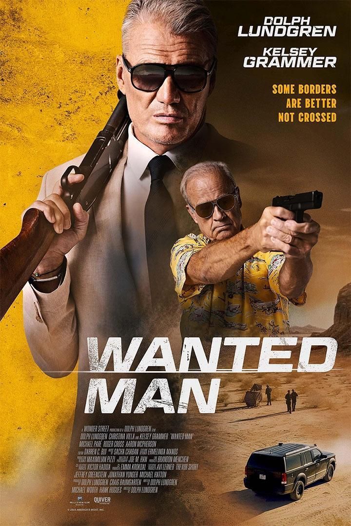 Wanted Man 2024 Action Thriller Movie Cinema Film Jigsaw Puzzle