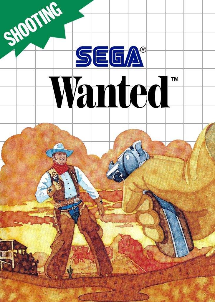 Wanted Sega Master System Print Poster