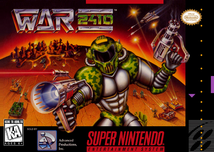 War 2410 (Usa) Snes Keychain
