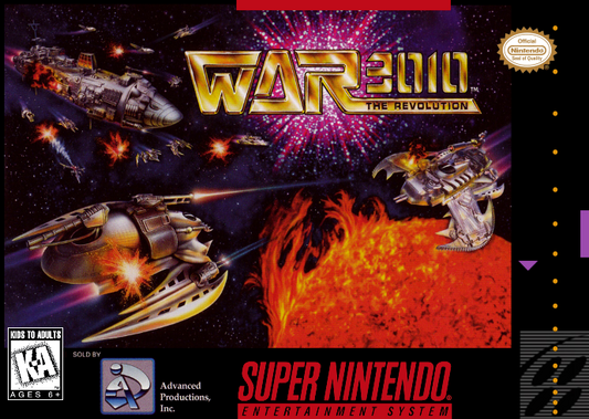 War 3010 The Revolution (Usa) Snes Print Poster
