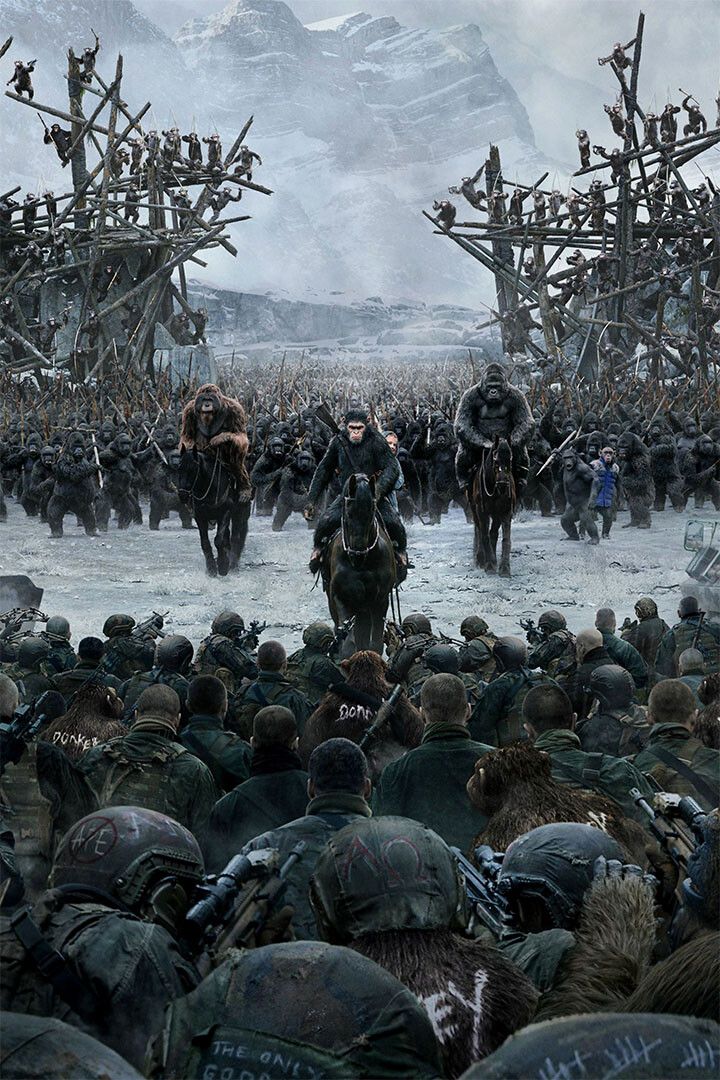 War For The Planet Of The Apes 2017 Snow Movie Jigsaw Puzzle