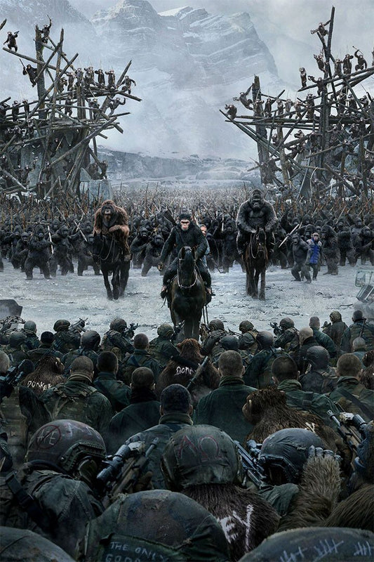 War For The Planet Of The Apes 2017 Snow Movie Jigsaw Puzzle