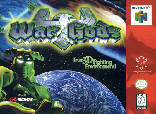 War Gods N64 Print Poster