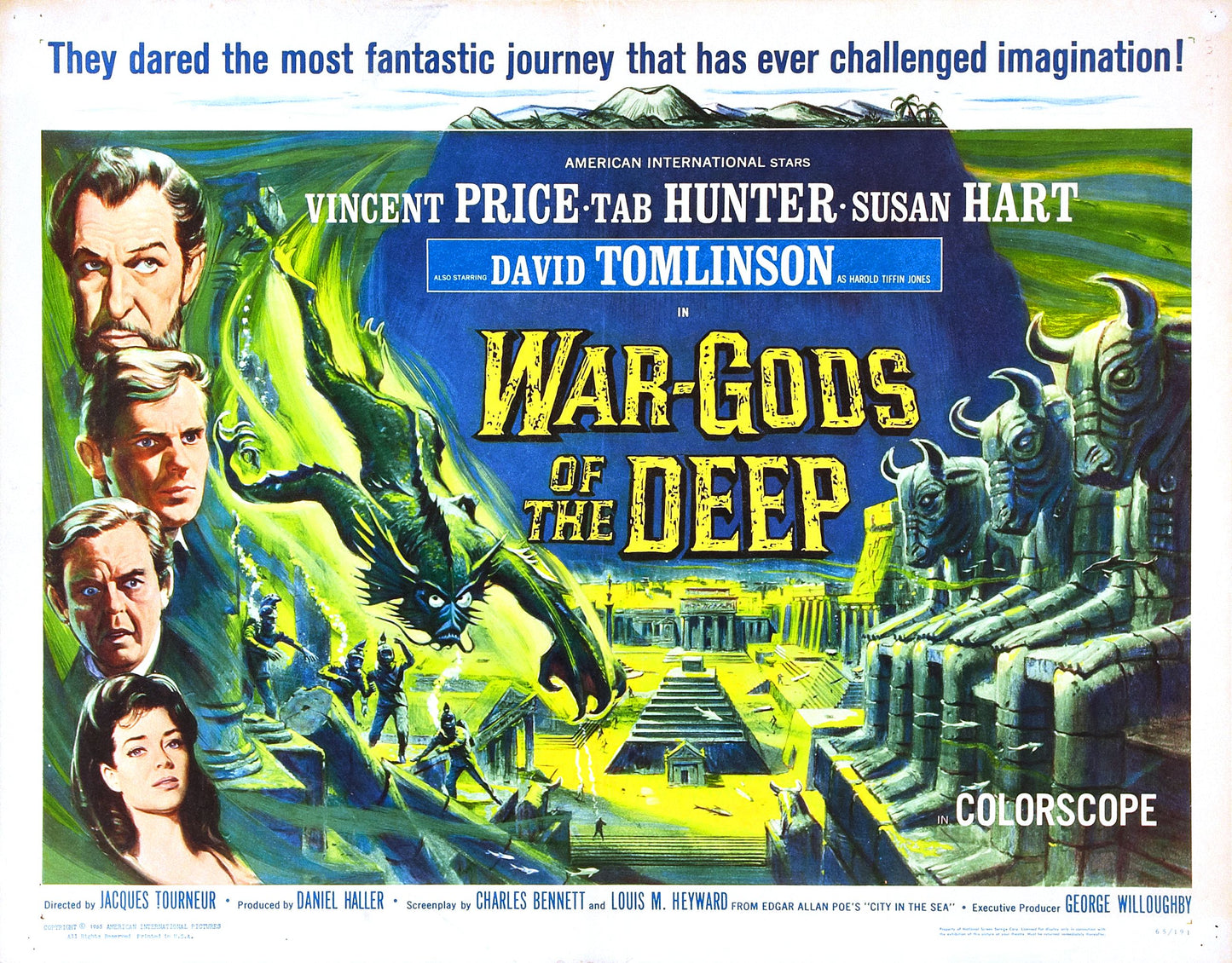 War Gods Of The Deep 02 Movie Keychain
