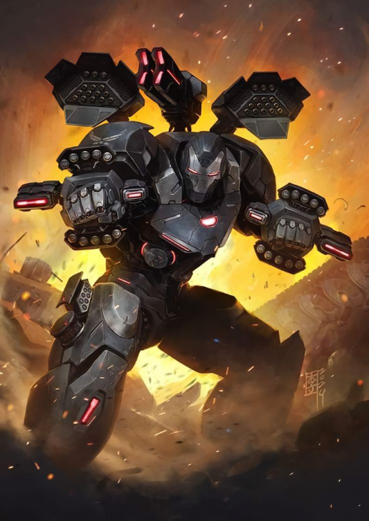 War Machine 527 Print Poster