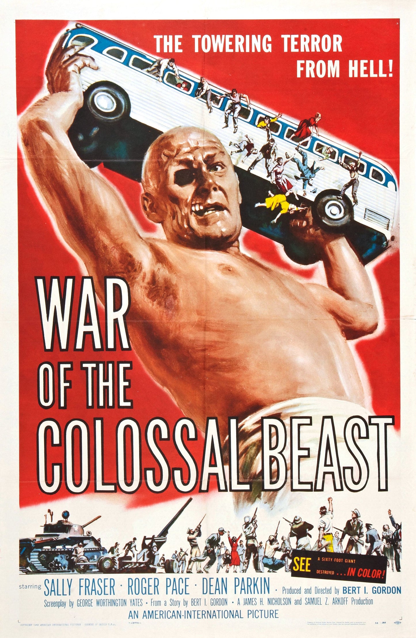 War Of Colossal Beast 01 Movie Poster