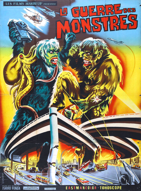 War Of Gargantuas 02 Movie Poster