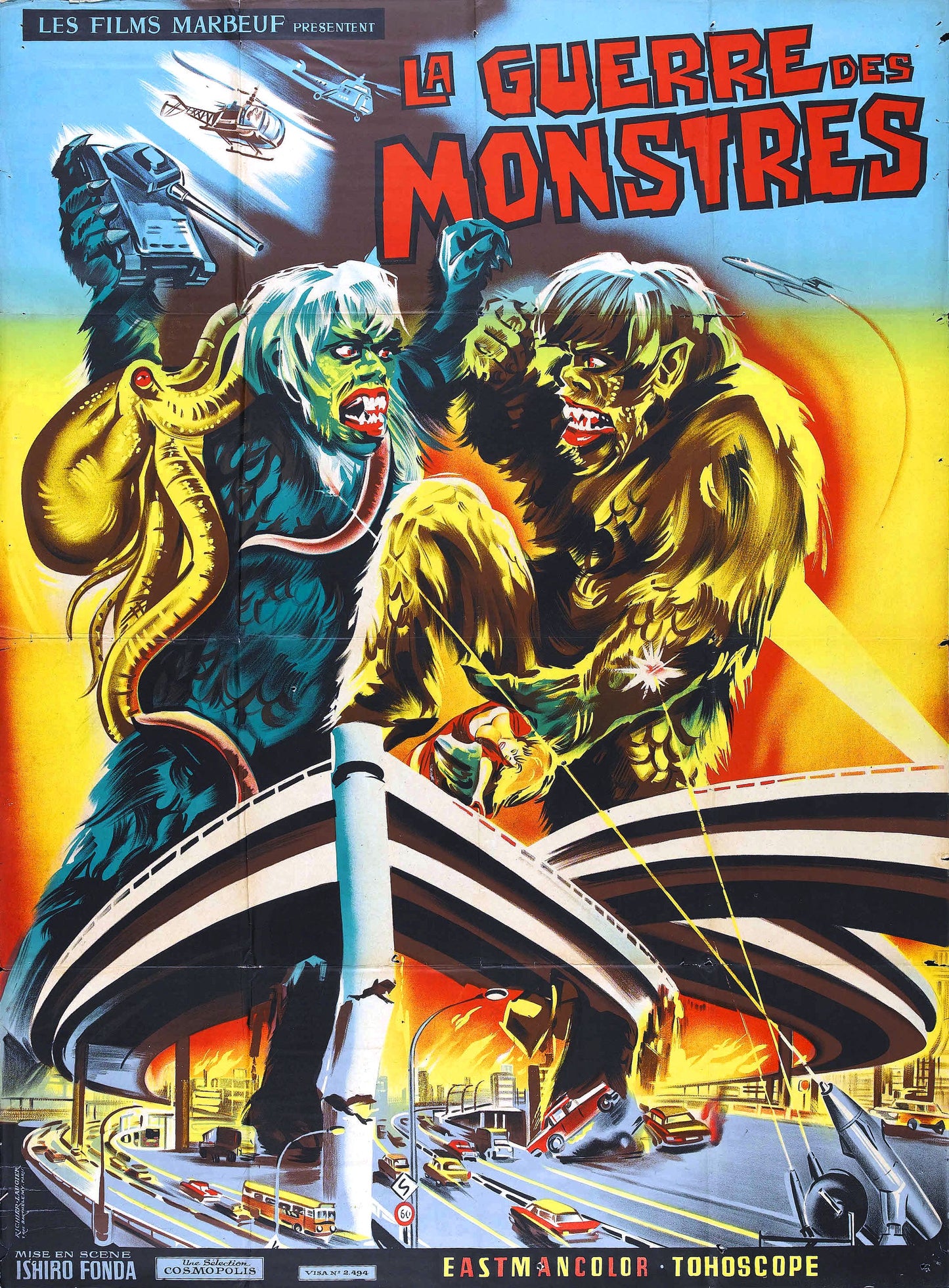 War Of Gargantuas 02 Movie Magnet