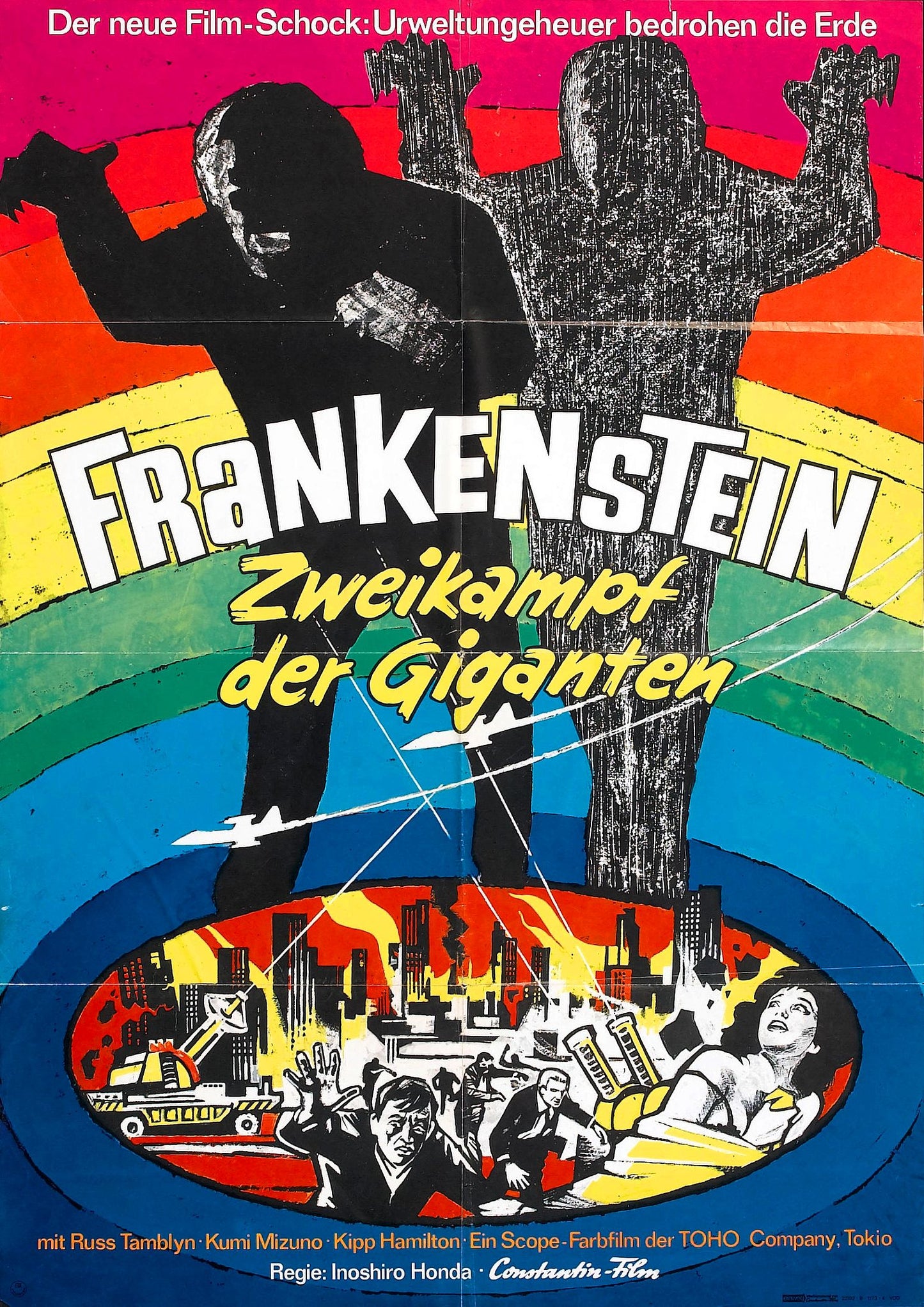War Of Gargantuas 03 Movie Magnet