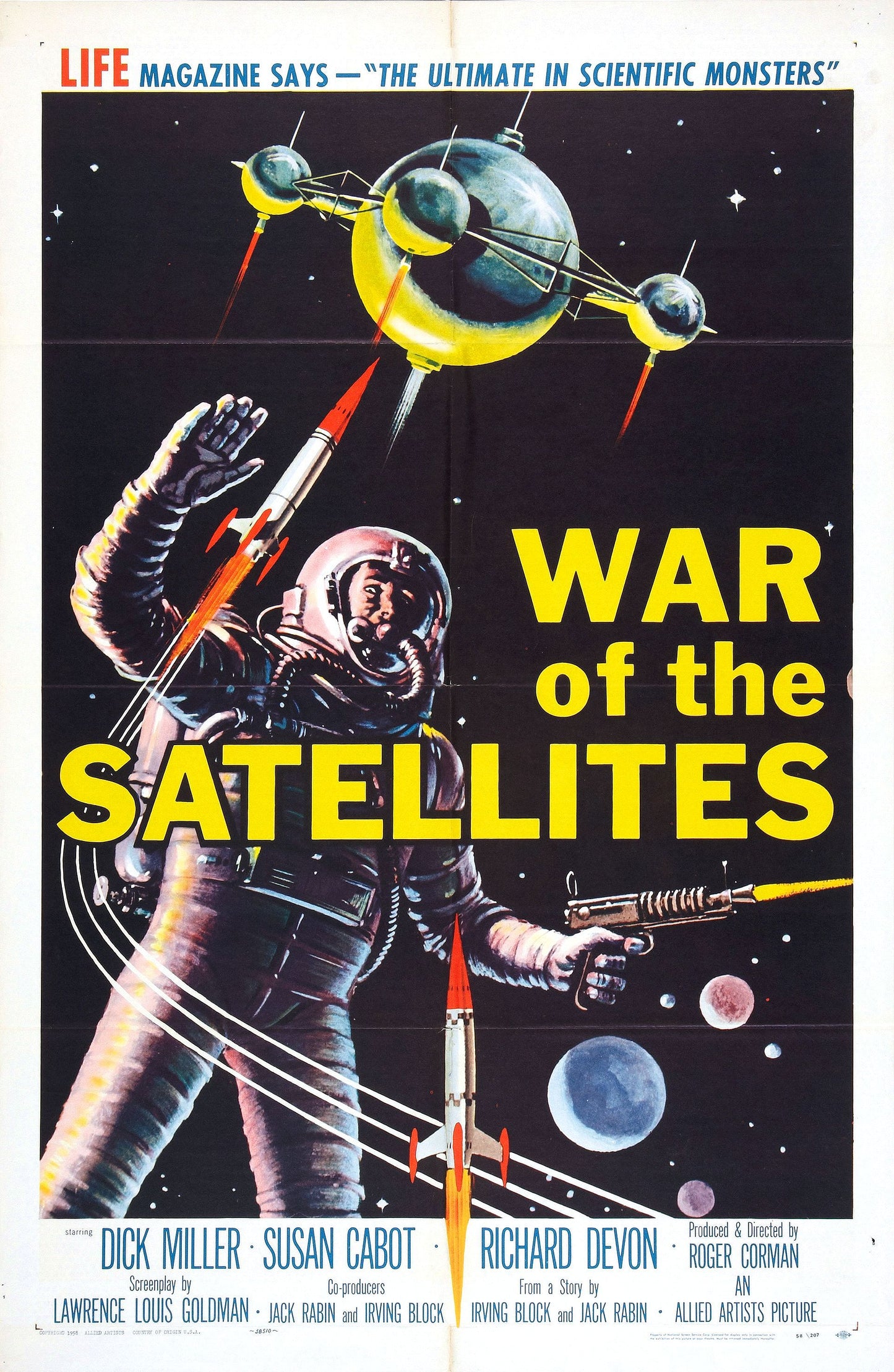 War Of Satellites 01 Movie Magnet