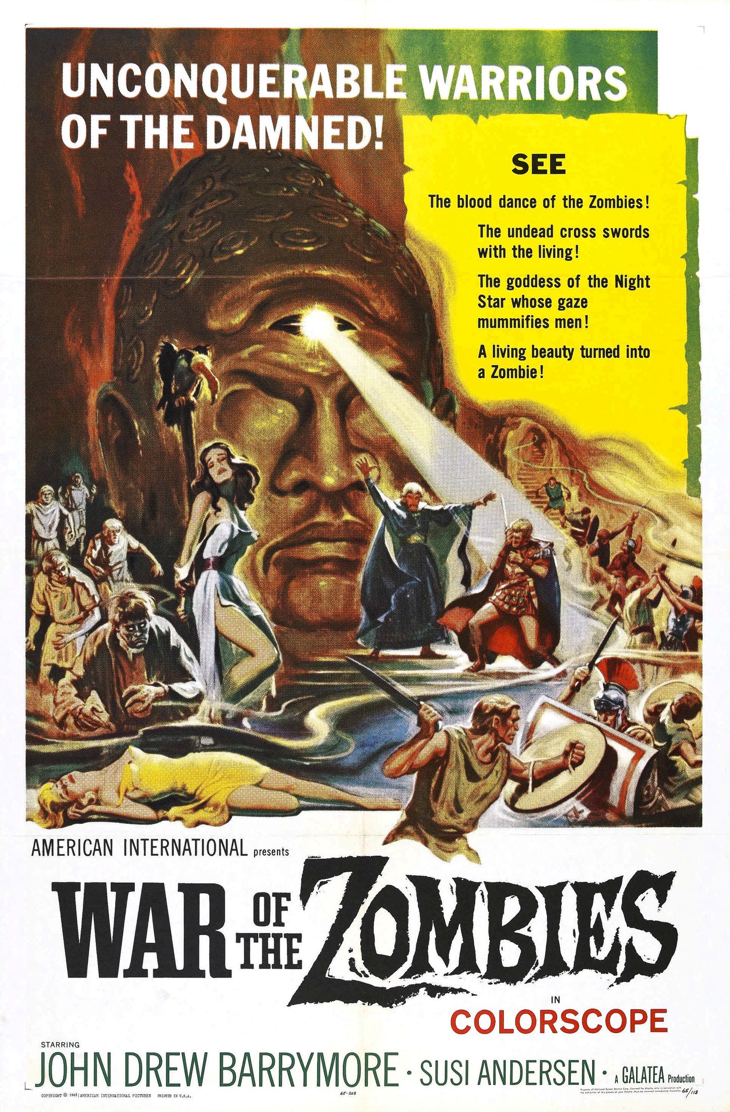 War Of Zombies 01 Movie Magnet