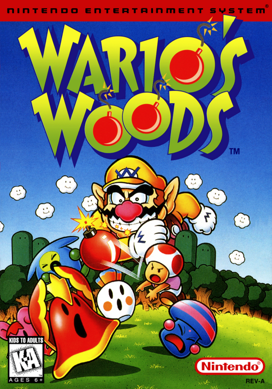 Wario S Woods (Usa) Nes Print Poster