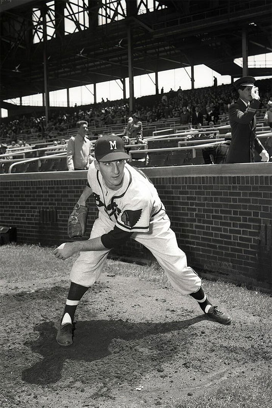 Warren Spahn American Baseball Athlete Jigsaw Puzzle