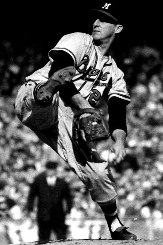 Warren Spahn Celebrity American Baseball Player Jigsaw Puzzle