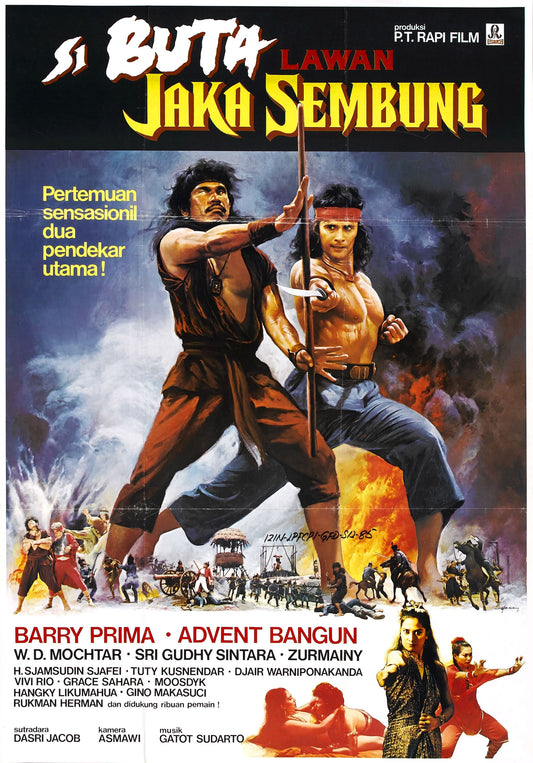 Warrior And Blind Swordsman 01 Movie Magnet