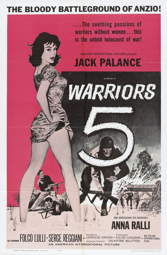 Warriors Five 01 Movie Magnet