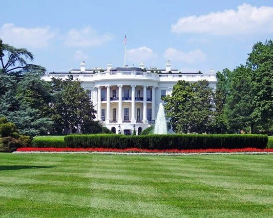 Washington D.C. White House Glossy Magnet Print U.S. President Magnet