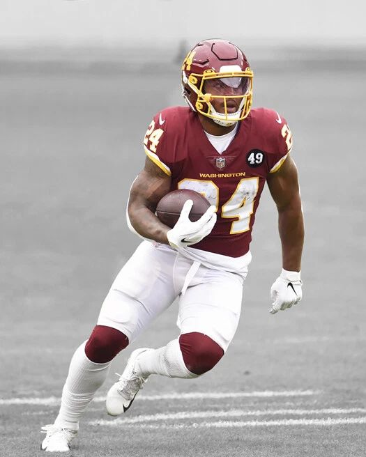 Washington Football Team Antonio Gibson Glossy Keychain Spotlight Keychain