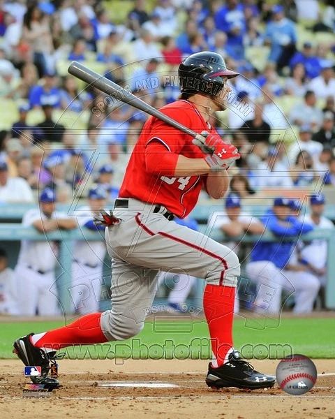 Washington Nationals Bryce Harper Glossy Magnet Major League Baseball Print 2