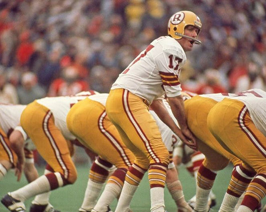 Washington Redskins Billy Kilmer Vs 49Ers Photo Print Playoffs Poster