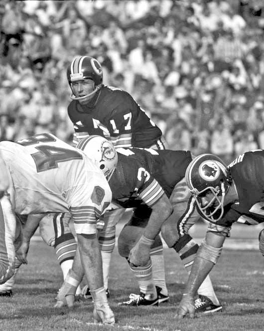Washington Redskins Billy Kilmer Vs Dolphins Glossy Photo Super Bowl Vii 2