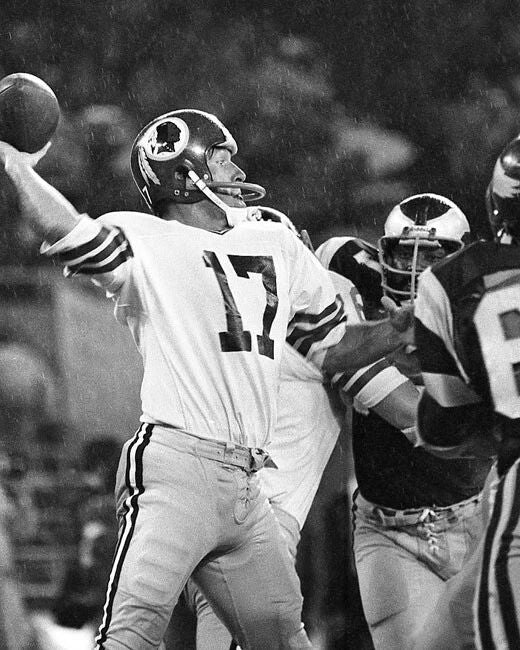 Washington Redskins Billy Kilmer Vs Eagles Glossy Magnet Magnet