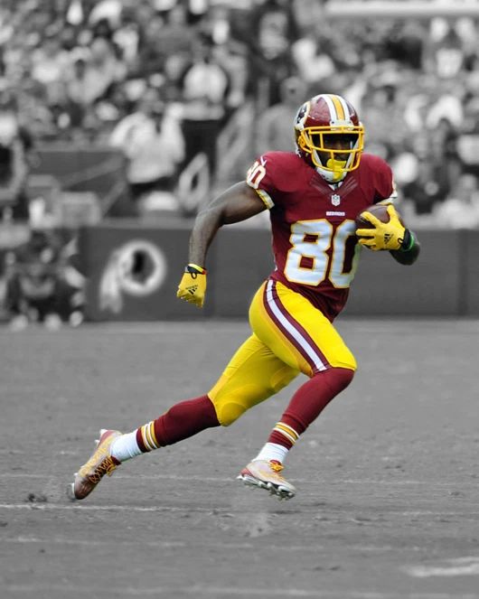 Washington Redskins Jamison Crowder Glossy Photo Spotlight Print Poster