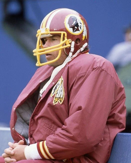 Washington Redskins John Riggins Glossy Keychain Football Keychain