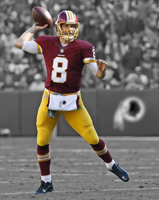 Washington Redskins Kirk Cousins Glossy Keychain Spotlight Keychain