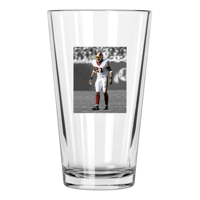 Washington Redskins Sean Taylor Photo Spotlight Pint Beer Drinking Glass
