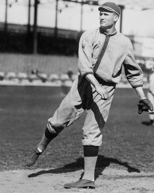 Washington Senators Walter Johnson Glossy Photo Baseball Print Poster 1