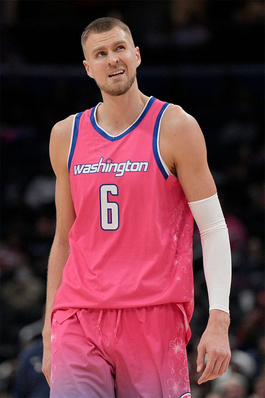 Washington Wizards Kristaps Porzingis Latvian Basketballer Jigsaw Puzzle