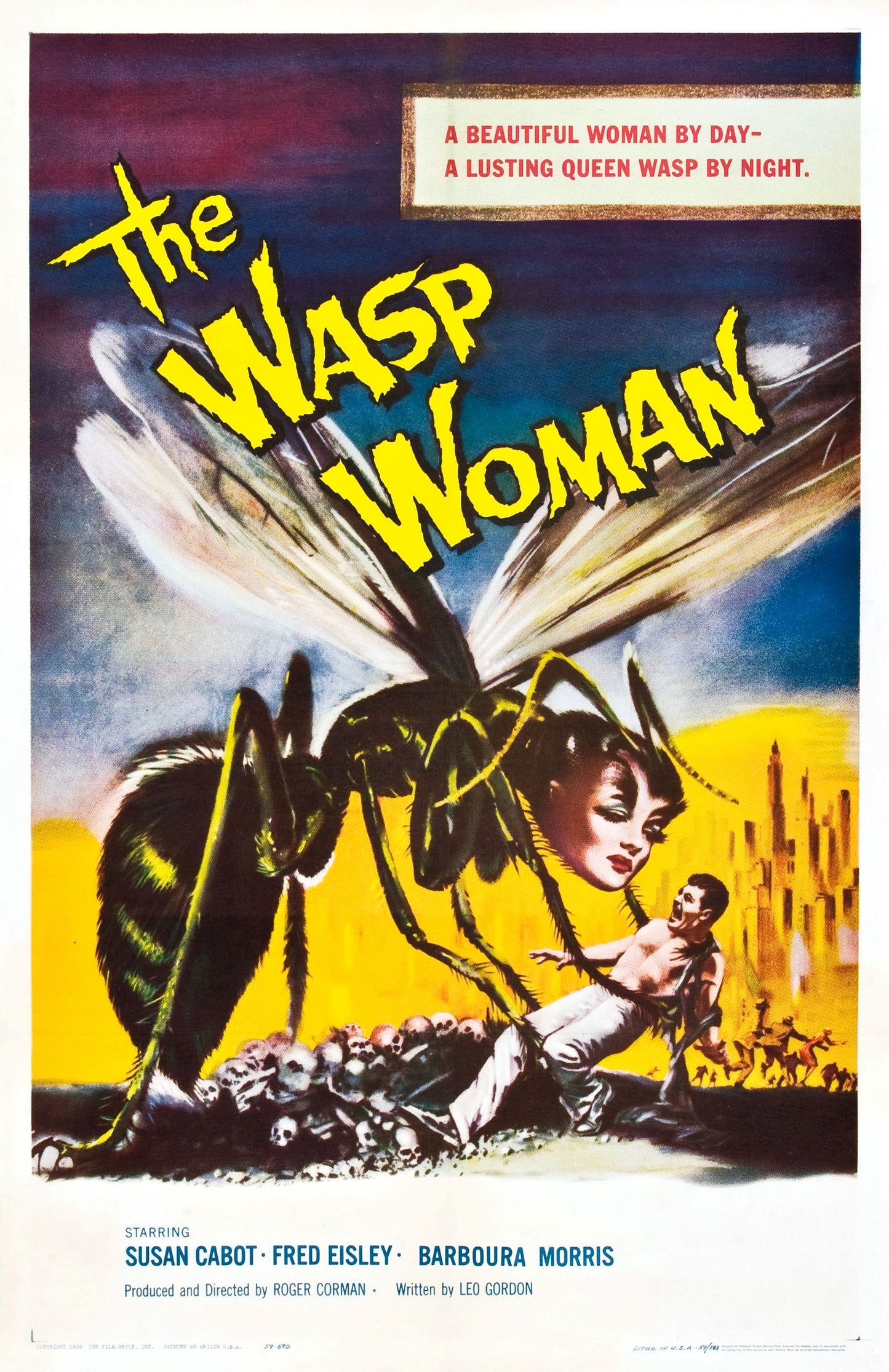 Wasp Woman 01 Movie Magnet