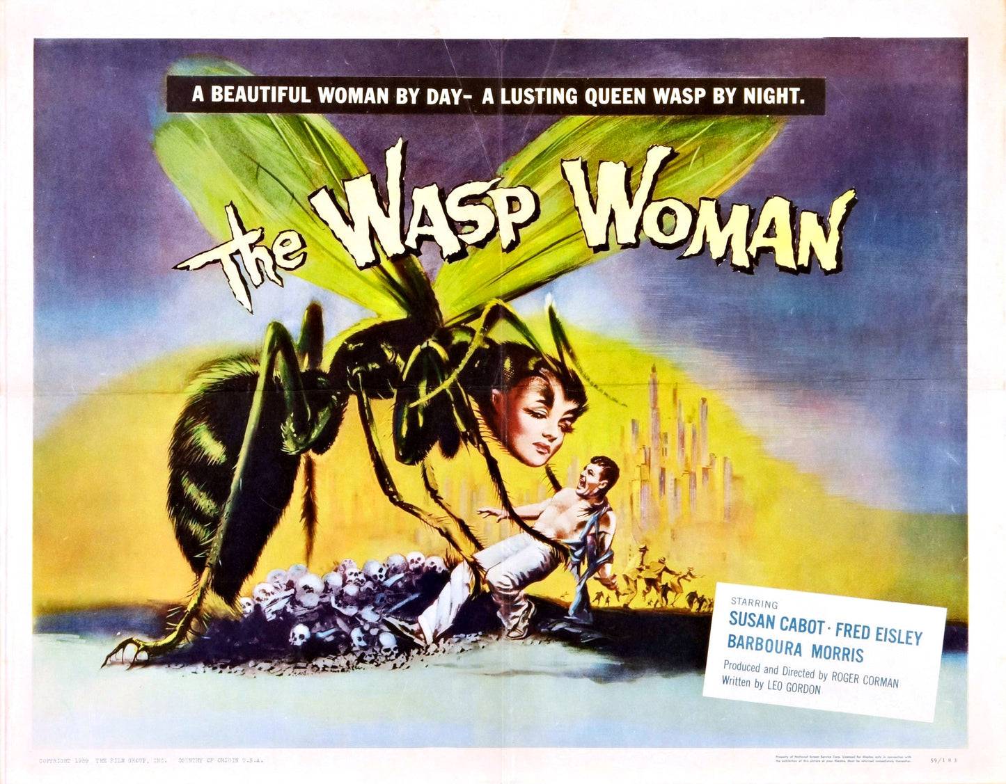Wasp Woman 02 Movie Magnet