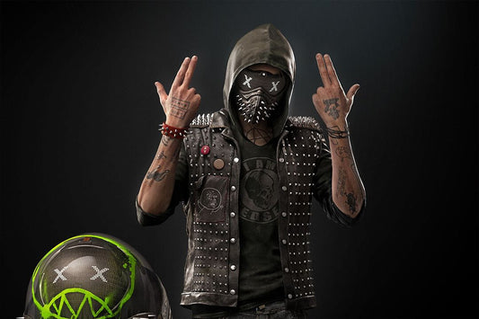 Watch Dogs 2 Fighting Hot Video Game Jigsaw Puzzle