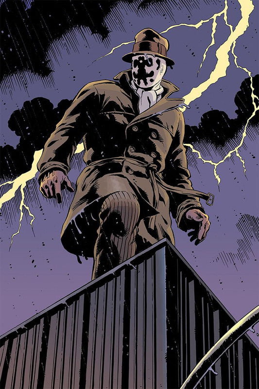 Watchmen Rorschach Comic Book Antihero Art Print Decor Jigsaw Puzzle