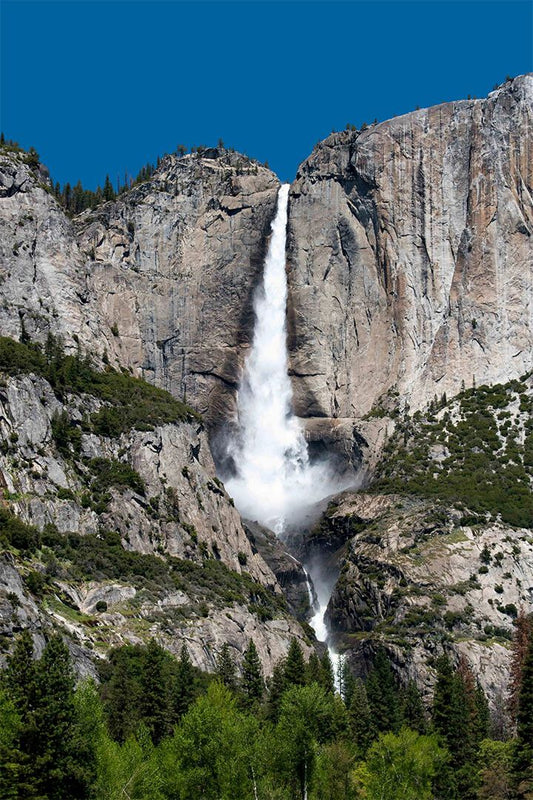 Waterfalls In Yosemite National Park Picture Jigsaw Puzzle