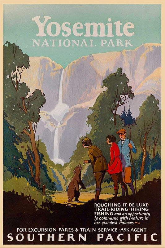 Waterfalls In Yosemite National Park Picture Jigsaw Puzzle