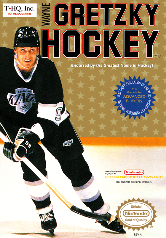 Wayne Gretzky Hockey (Usa) Nes Keychain