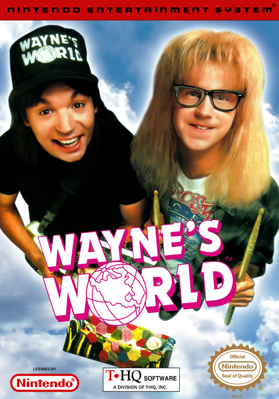 Wayne S World (Usa) Nes Print Poster