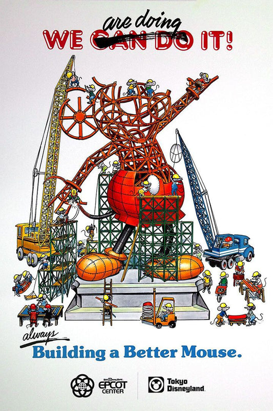 We Are Doing It 1978 Epcot Center Tokyo Disneyland Jigsaw Puzzle