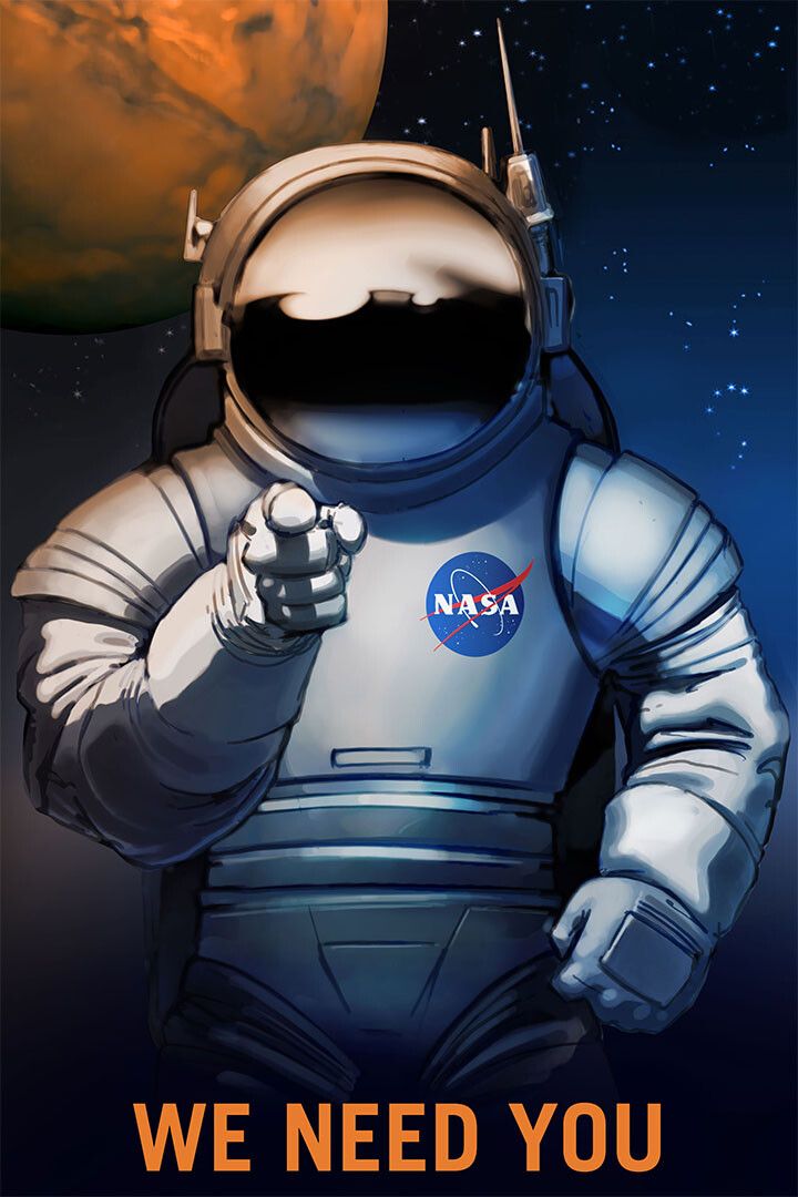 We Need You Astronaut Space Travel Science Nasa Jigsaw Puzzle
