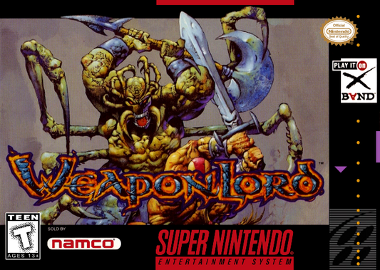 Weaponlord (Usa) Snes Print Poster