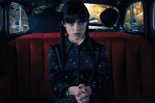 Wednesday Movie Fantastic Comedy Addams Jenna Ortega Wall Home Jigsaw Puzzle
