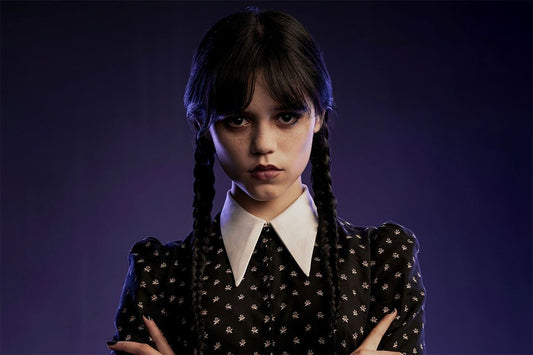 Wednesday Movie Fantastic Comedy Jenna Ortega Wall Home Decor Jigsaw Puzzle