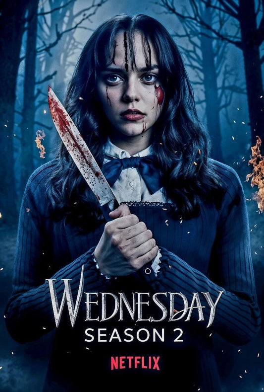 Wednesday Season 2 Magnet